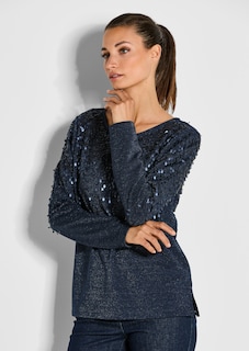 Sweatshirt mit Glanz-Effekt thumbnail 7