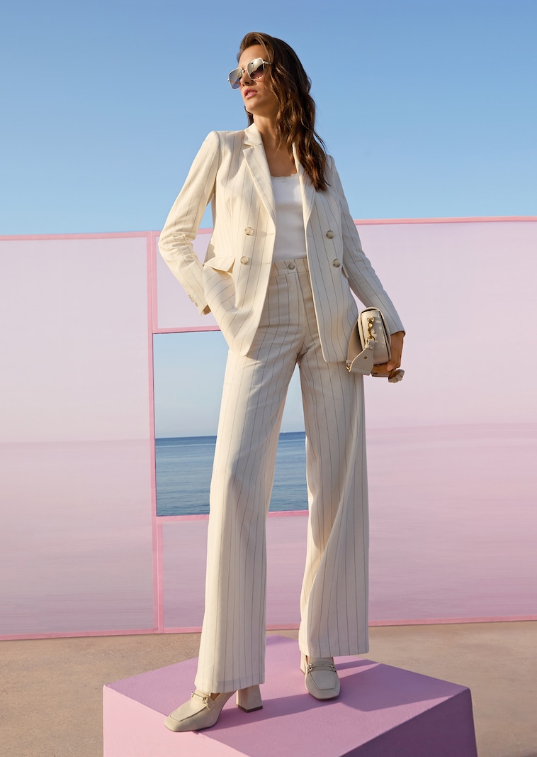 Ärmelloses Top mit Spitze