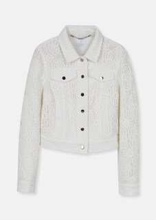 Jeansjacke aus wertvoller Baumwollspitze thumbnail 6