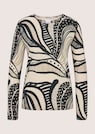 Feinstrick-Pullover mit Fantasy-Print thumbnail 6