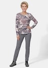 Tricot shirt met print thumbnail 2