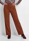 Ausgestellte Hose VERA in Veloursleder-Optik thumbnail 2