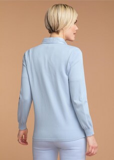Sportlich-elegante Feinstrick-Strick-Steppjacke thumbnail 3