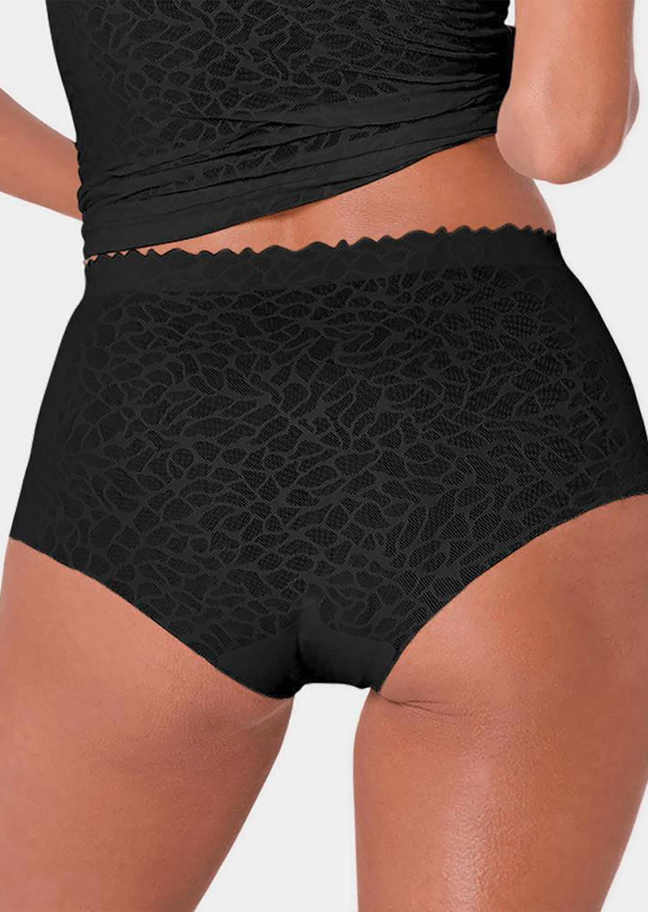 Slip montant en dentelle jacquard atelier GOLDNER