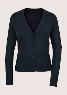 Strickjacke aus Viskose-Stretch thumbnail 6