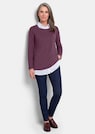 Sweatshirt in 2-in-1-Optik thumbnail 2