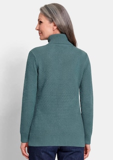 Warmer Strickpullover mit Rollkragen thumbnail 3