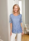Feestelijke blouse van chic kant thumbnail 7