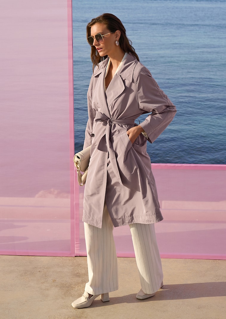 Zweireihiger Trenchcoat