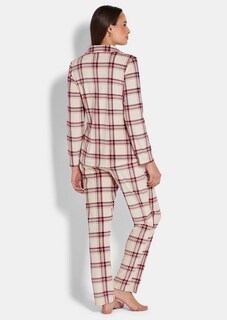 Pyjama aus Flanell im Karodessin thumbnail 3