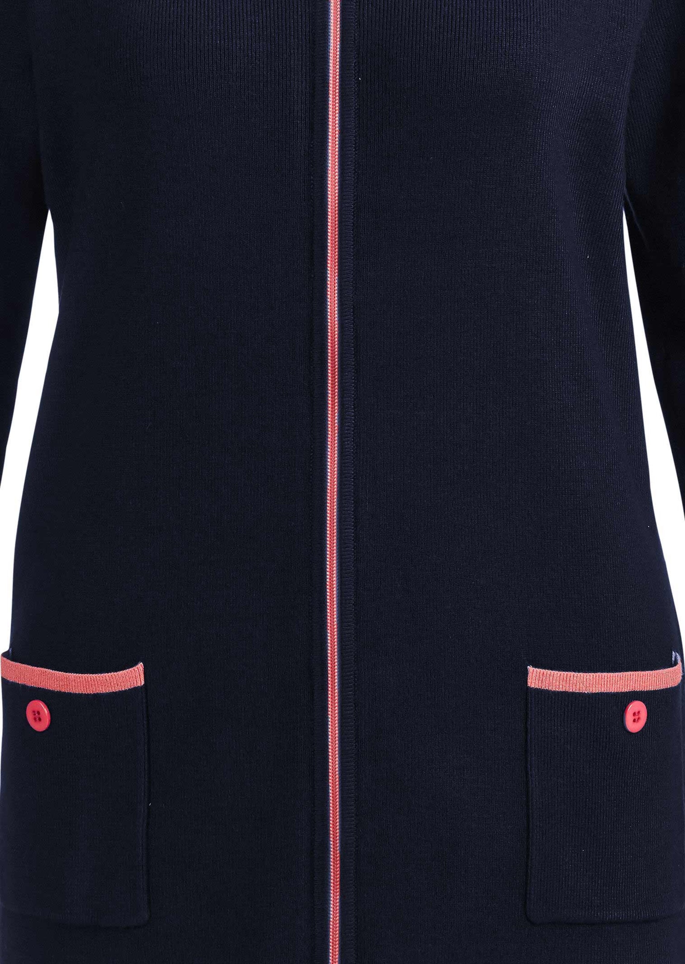 Cardigan - marine / corail - Gr. 44 de Goldner Fashion