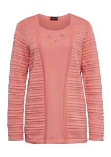 Pullover in Twinsetoptik mit feinem Ajour thumbnail 6