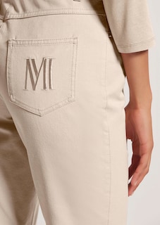 M-Jeans in gerader Form mit Logo-Stickerei thumbnail 5