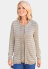 Mooi tricot jasje met structuurtricot thumbnail 1