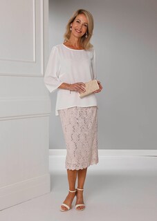 Elegante Bluse aus Chiffon mit Glitzersteinen thumbnail 7