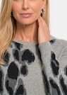 Pull en cachemire, aspect léopard thumbnail 5