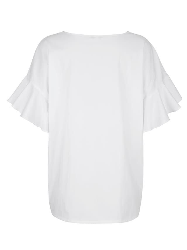 Bluse mit V-Ausschnitt 5