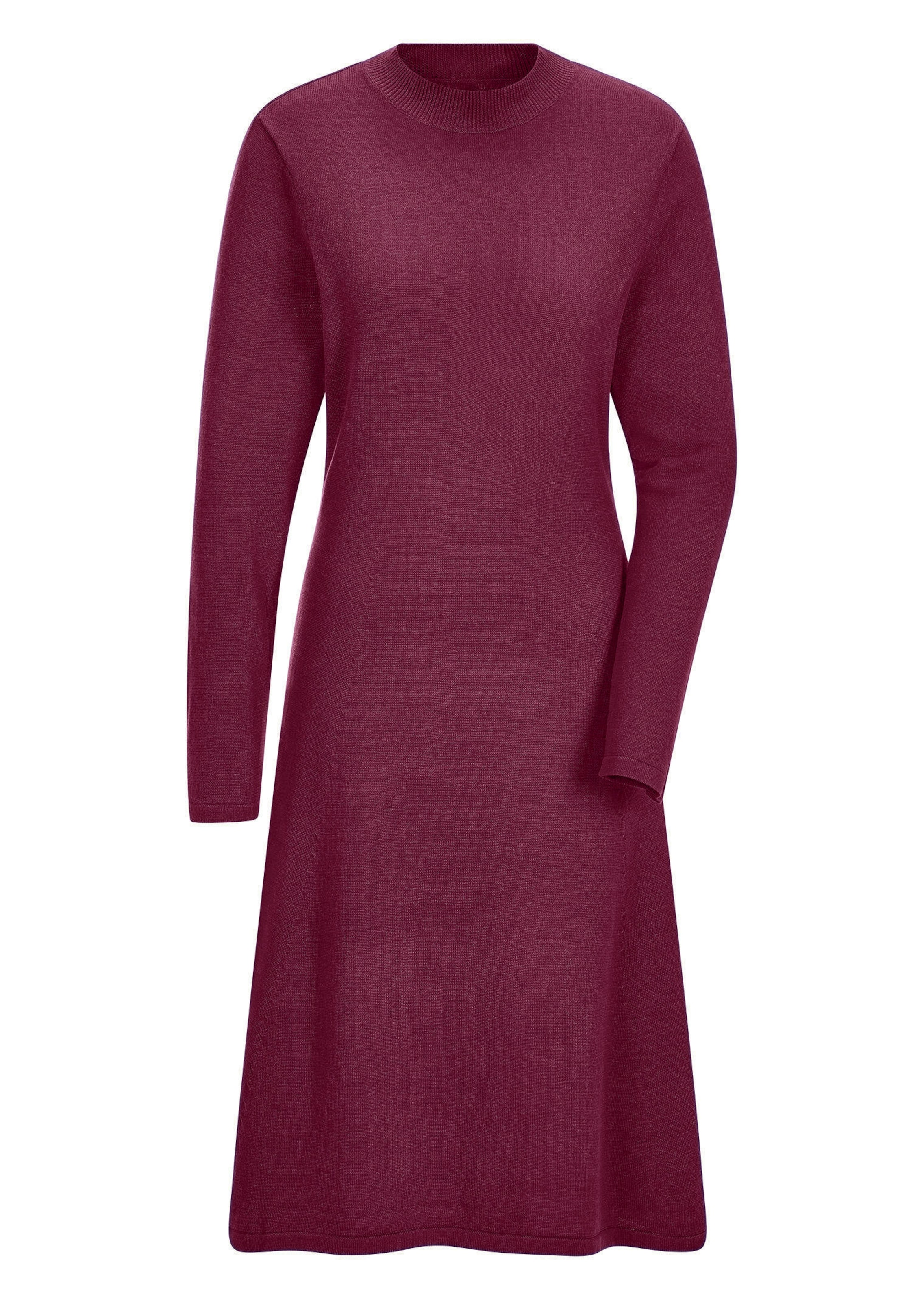 Strickkleid in femininer A-Linie