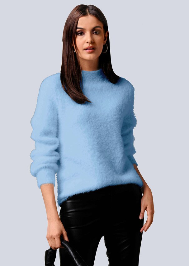 Pullover mit Flausch-Optik 2
