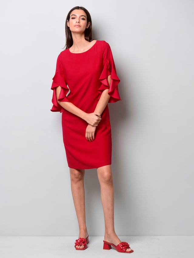 Kleid mit Volants am Ärmel 2