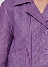 Kurze Lederjacke mit Rautenstepp thumbnail 5