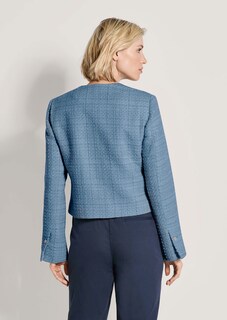 Kurzer Tweed-Blazer thumbnail 3