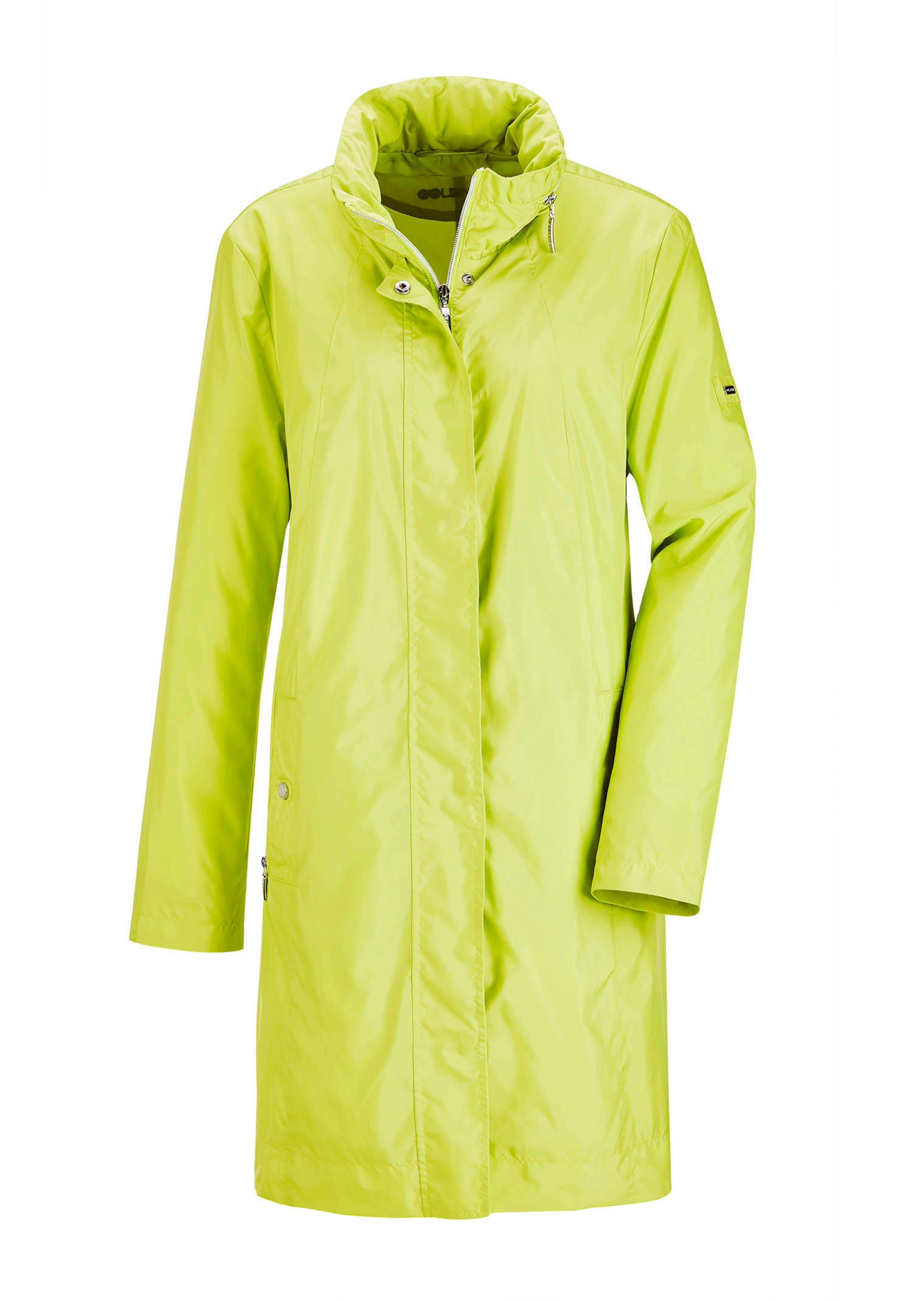 Veste longue ultra-légère avec capuche invisible