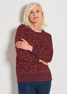 Pullover mit Leomuster thumbnail 7