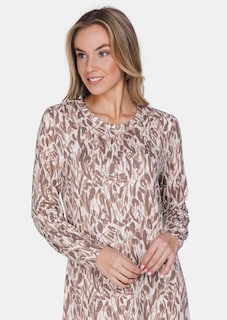 Robe de loisirs en tricot côtelé thumbnail 3