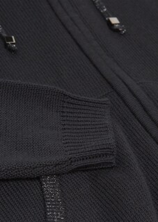 Weiche Strickjacke mit Kapuze und Reissverschluss thumbnail 8