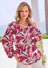 Viskose-Bluse mit Statement-Ärmeln thumbnail 7
