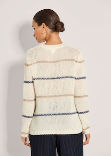 Grobstrickpullover aus Kaschmir und Seide thumbnail 3