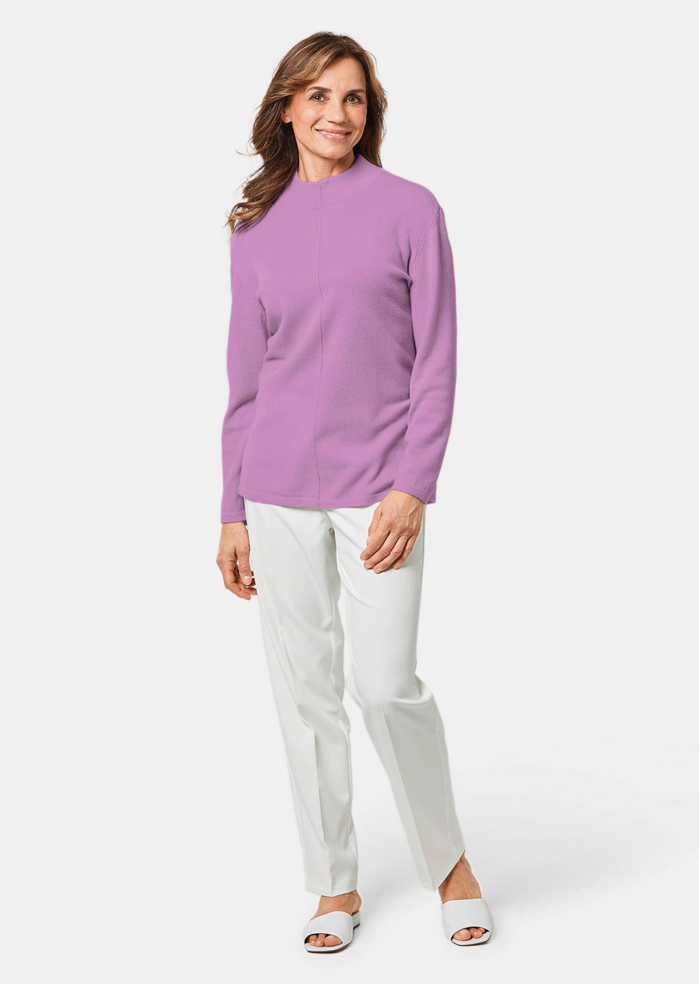 Pull en cachemire - mauve - Gr. 40 de Goldner Fashion