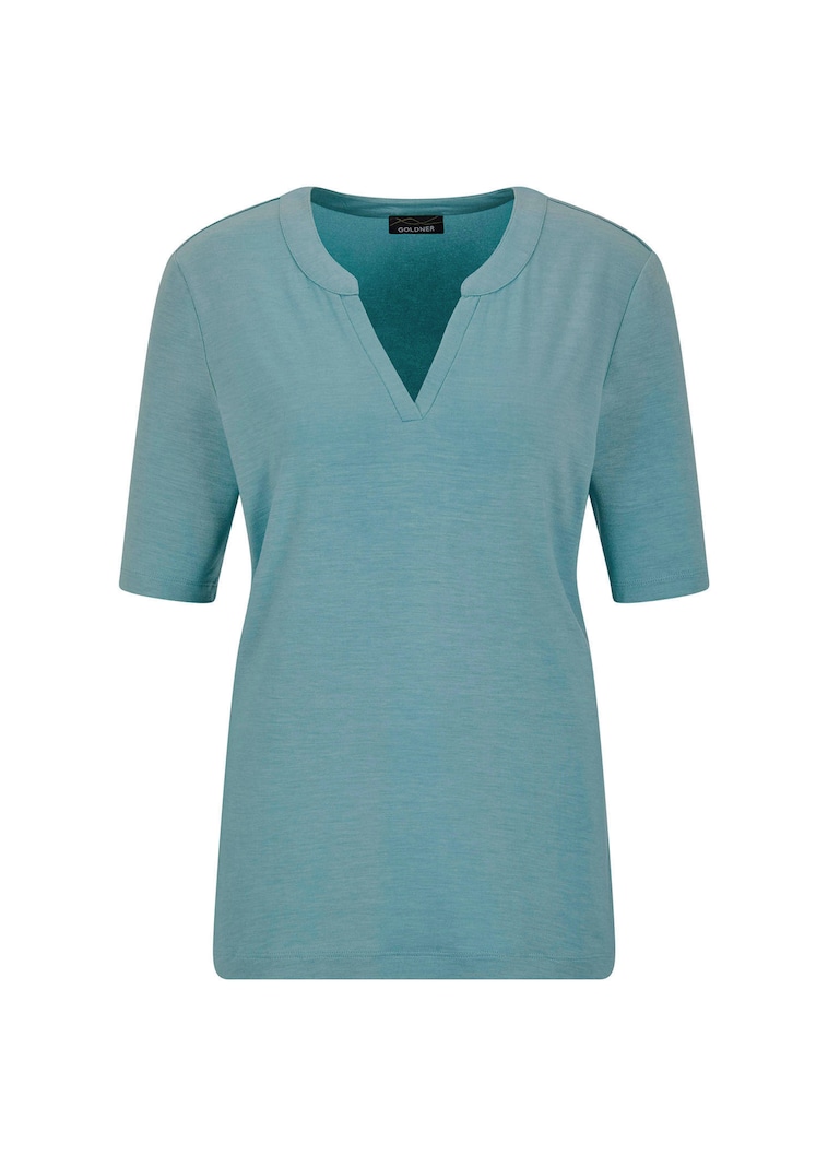 T-shirt en jersey de viscose ultra-douce