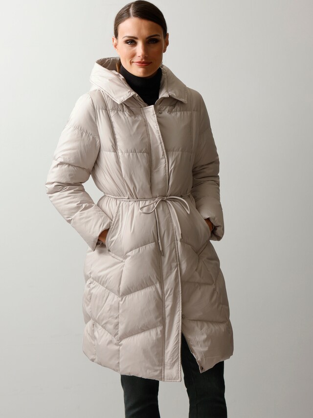 Steppmantel mit Kapuze 3