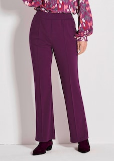 Pantalon à taille élastique avec pinces thumbnail 7