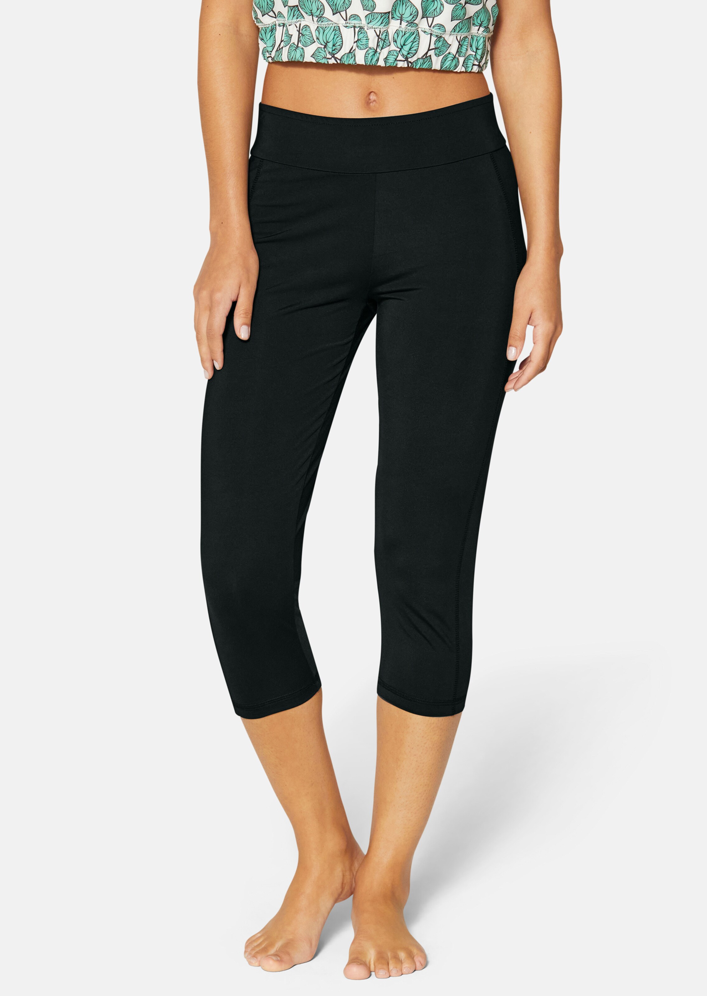 Verkürzte Tights für Sport und Freizeit