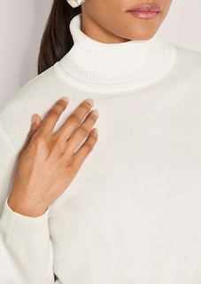 Figurnaher Feinstrickpullover thumbnail 6