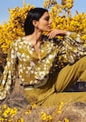 Blumen-Bluse mit voluminösen Trend-Ärmeln thumbnail 7