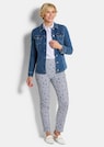 Bengalinhose LOUISA mit Streifen und Blumen thumbnail 2