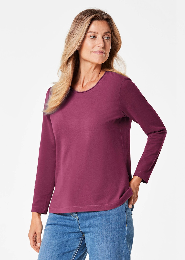 T-Shirt mit Rundhals