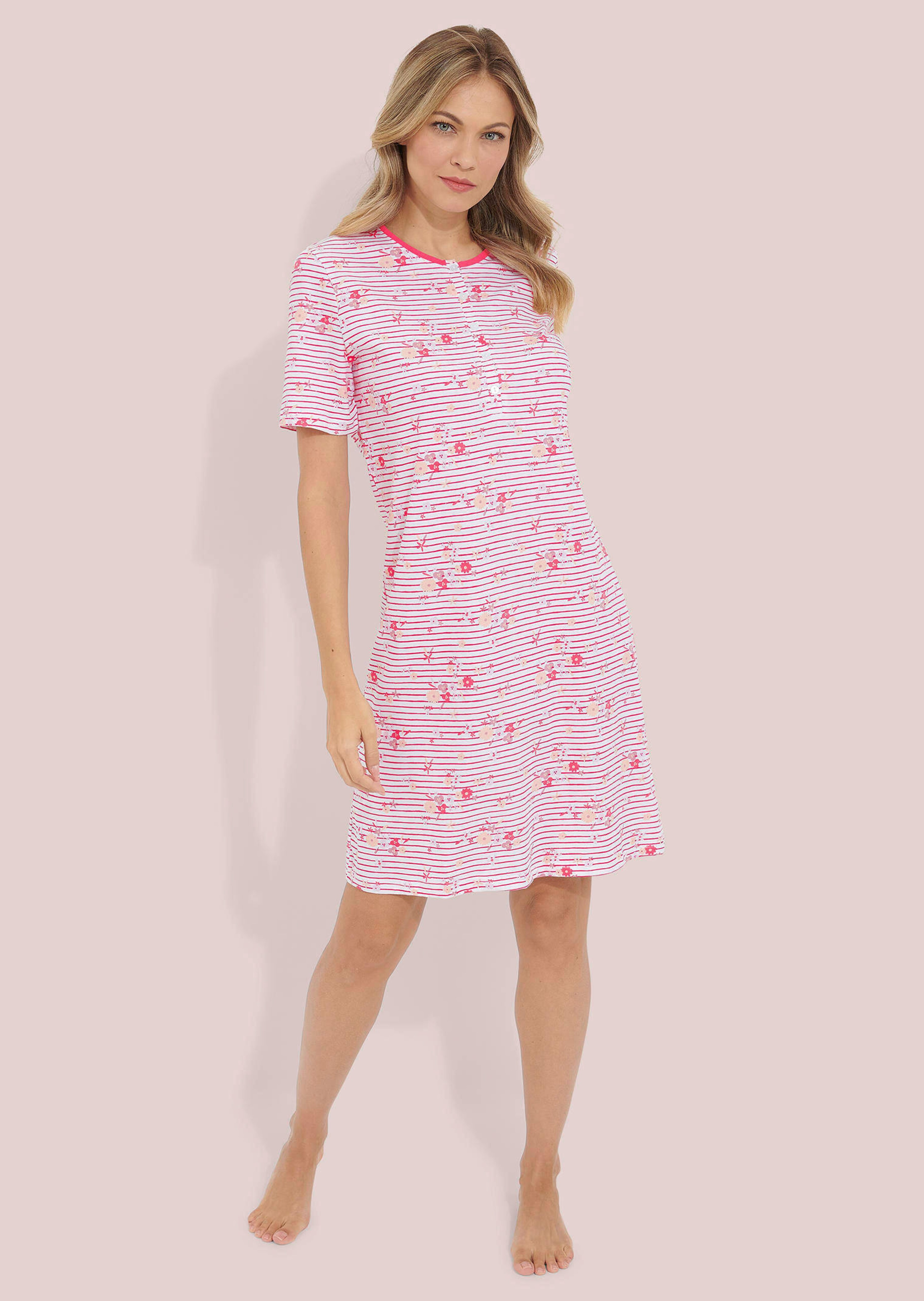 Lot de 2 chemises de nuit en pur coton