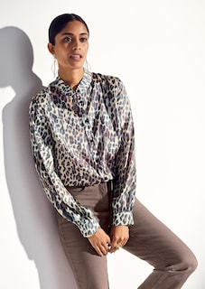 Viskosebluse mit Leopardenmuster thumbnail 7