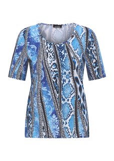 T-shirt en coton avec un mélange de motifs animaliers thumbnail 6