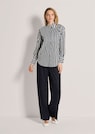 Baumwollbluse mit Streifen thumbnail 2