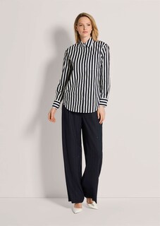 Baumwollbluse mit Streifen thumbnail 2