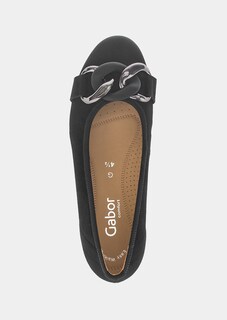 Ballerina aus Leder mit Schmuckkette thumbnail 2