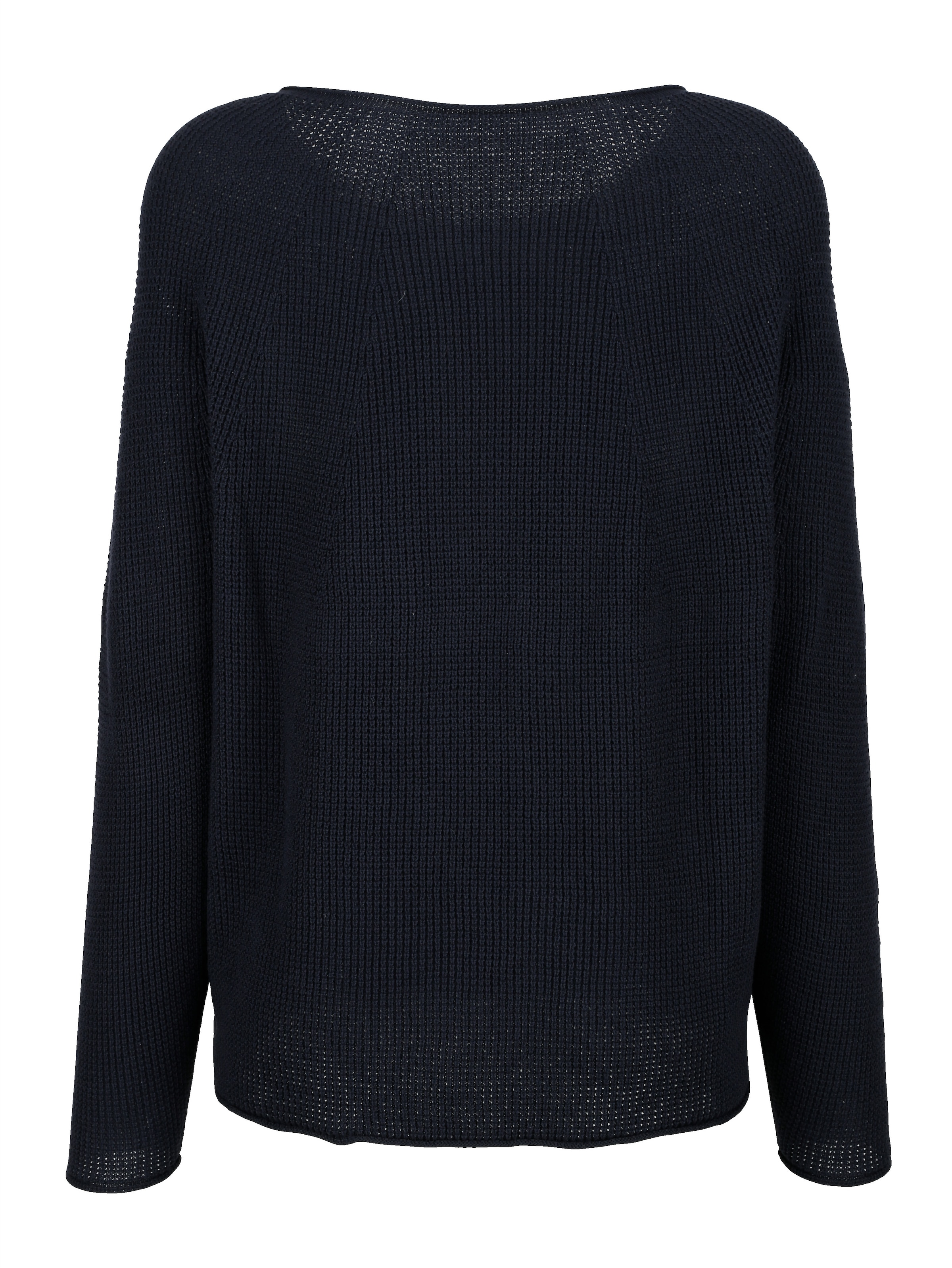Pullover mit U-Boot Ausschnitt