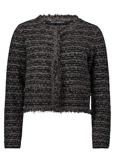 Cardigan coupe courte orné de paillettes thumbnail 6