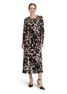 Robe plissée avec imprimé floral séduisant thumbnail 1